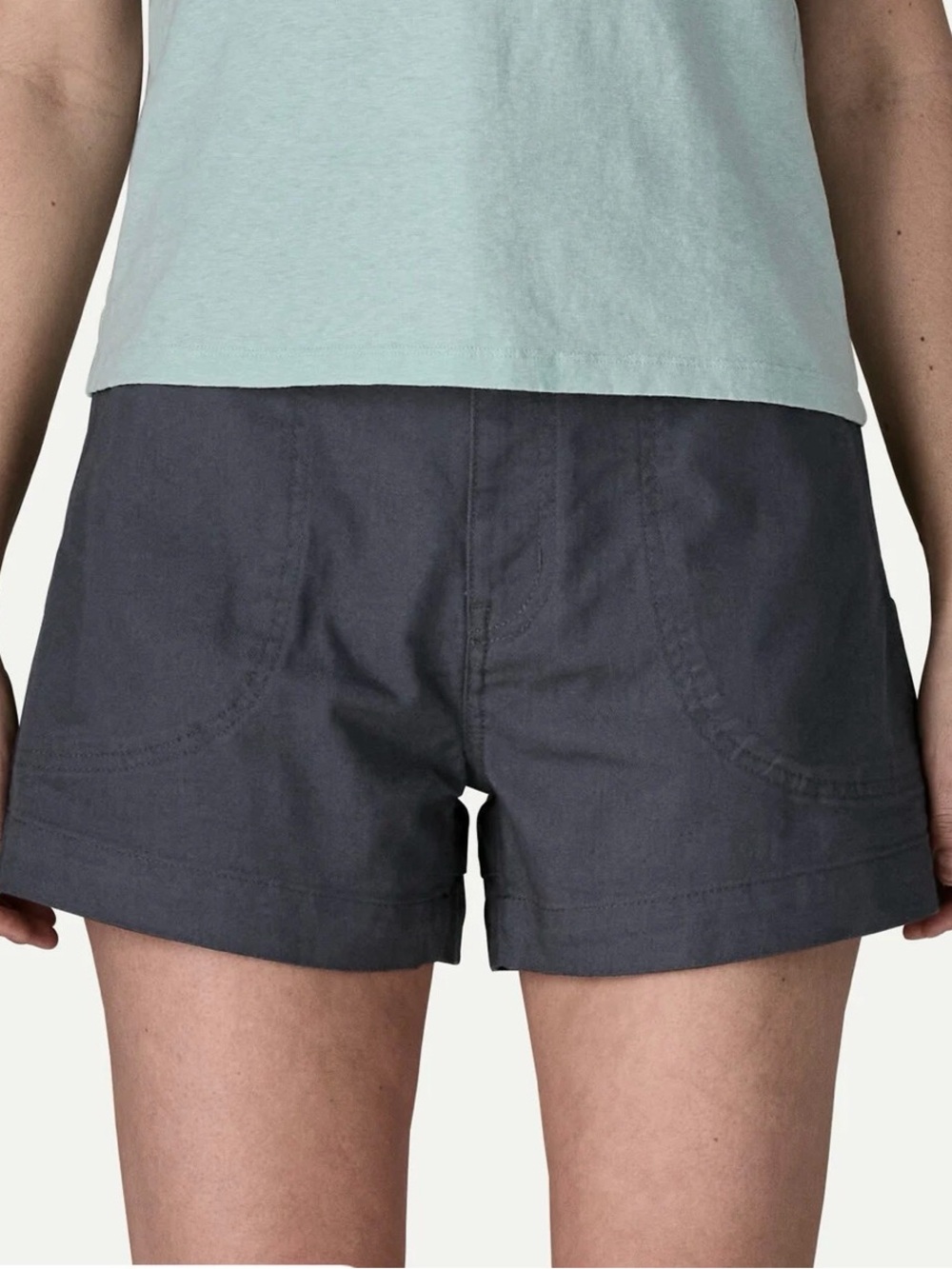 Patagonia Women’s Stand Up Shorts Sz 12 in Smolder Blue